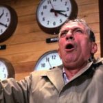 Peter Finch as Howard Beale is mad as hell